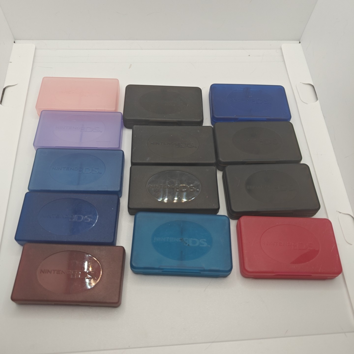 Lot of 13 Official OEM Original Nintendo DS  Game Holder Game Cases