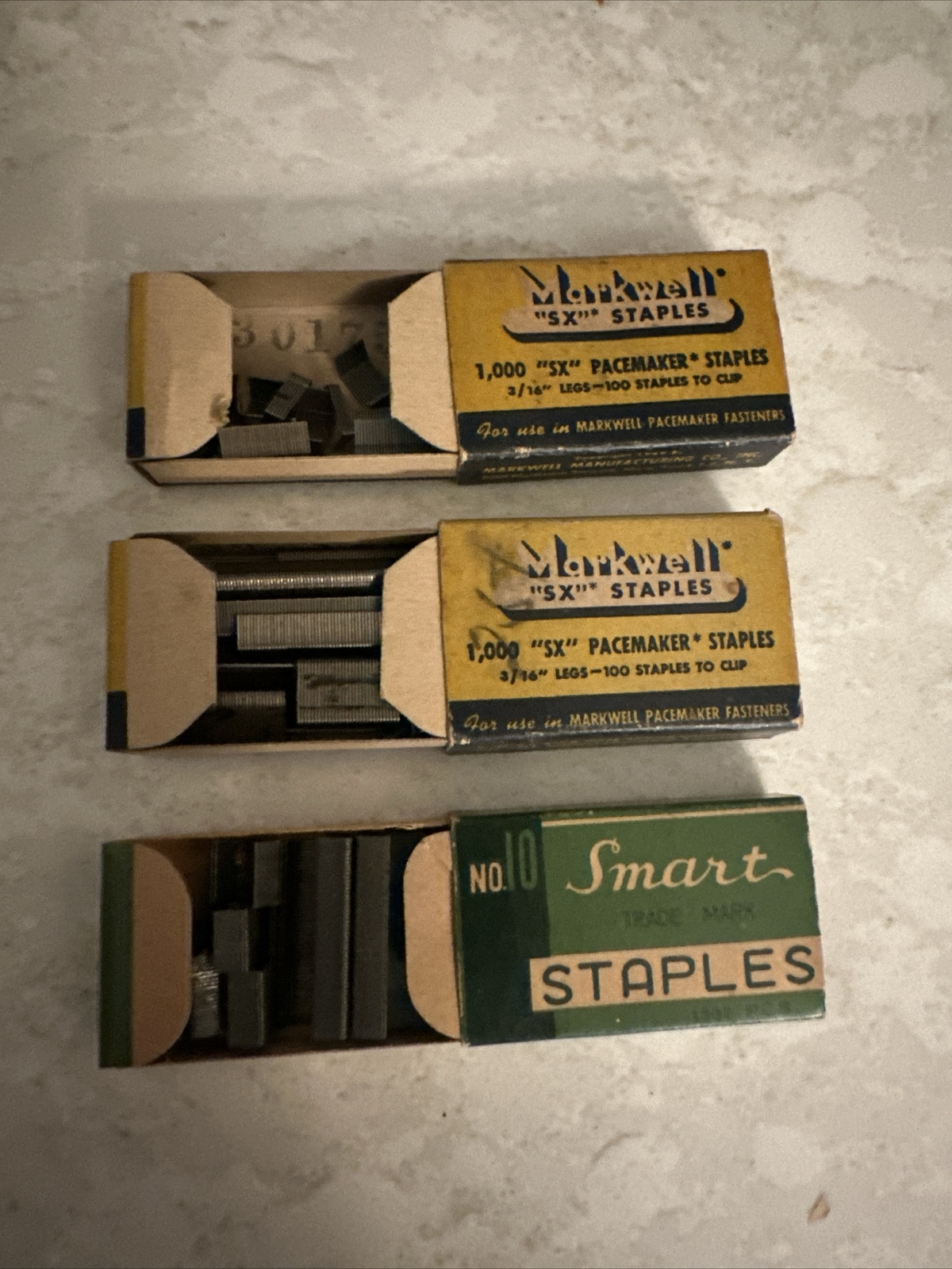 Vintage Markwell And Smart Staples