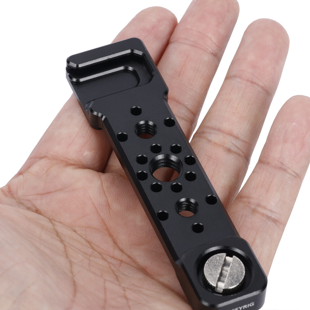 Niceyrig Nato Rail with 3/8" Arri Mount Screw and Code Shoe Mount