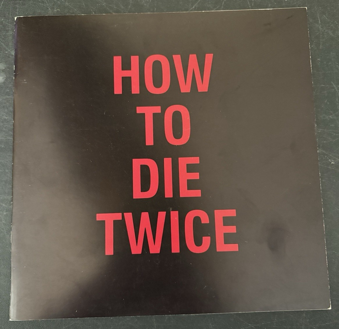 How to Die Twice 1984 McIntosh Gallery Canada art catalog
