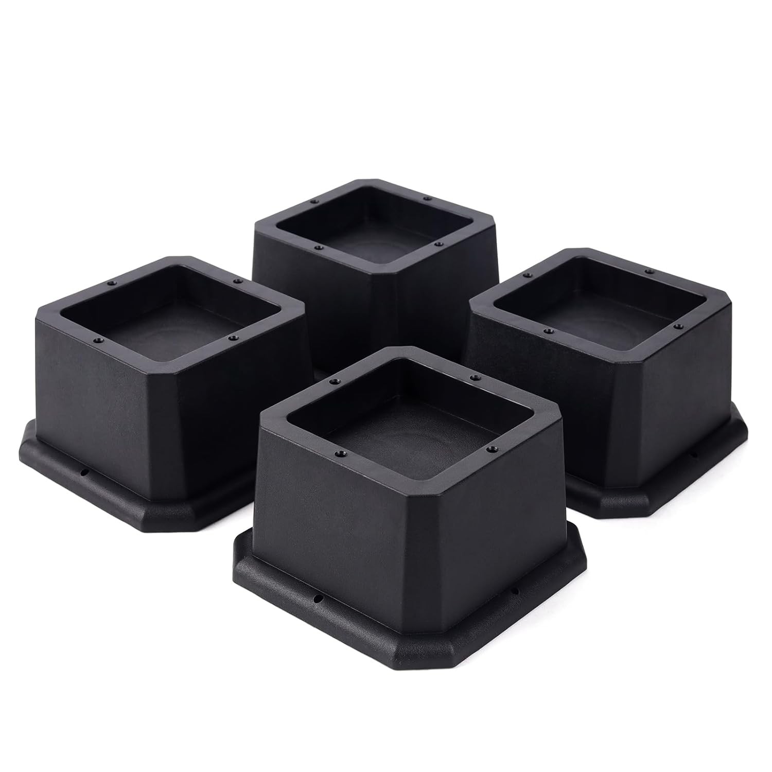 Furniture Risers 2 Inch Bed Risers Heavy Duty Adjustable Dorm Bed Lifts Risers T