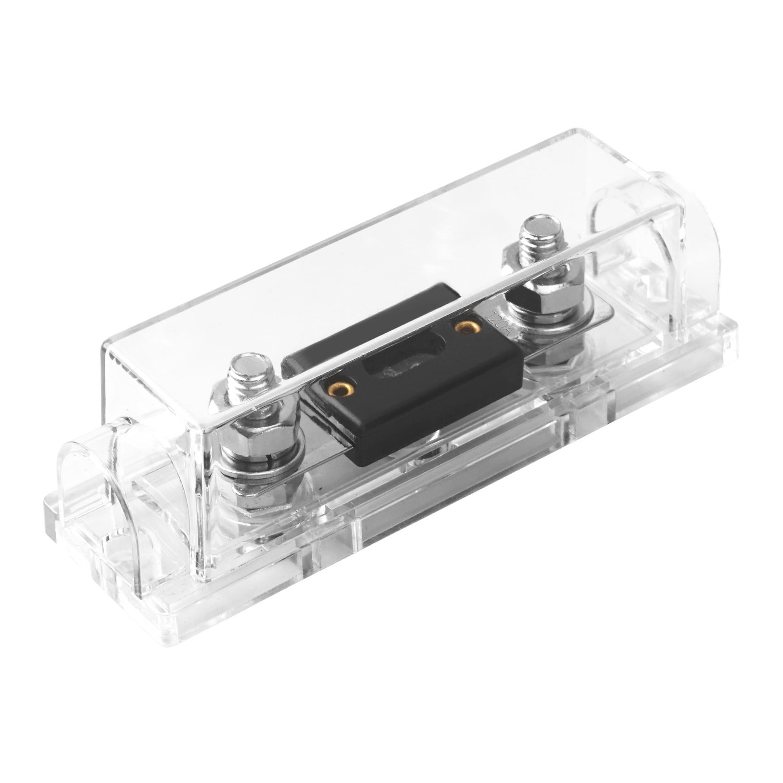4-8 Gauge AWG in-line Fuse Holder with 120A ANL Fuses for Car Audio, Alarm, A...