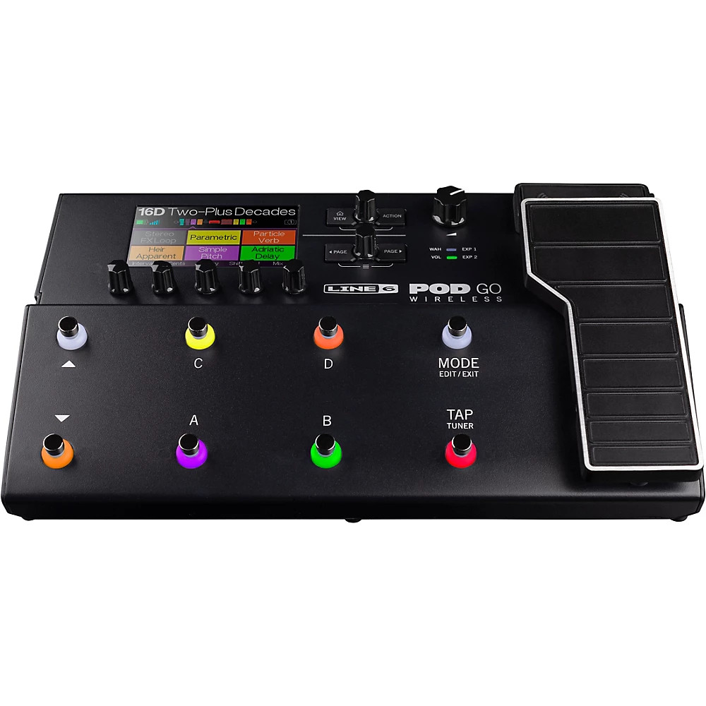 Line 6 POD Go Wireless Guitar Multi-Effects Processor Black Refurbished