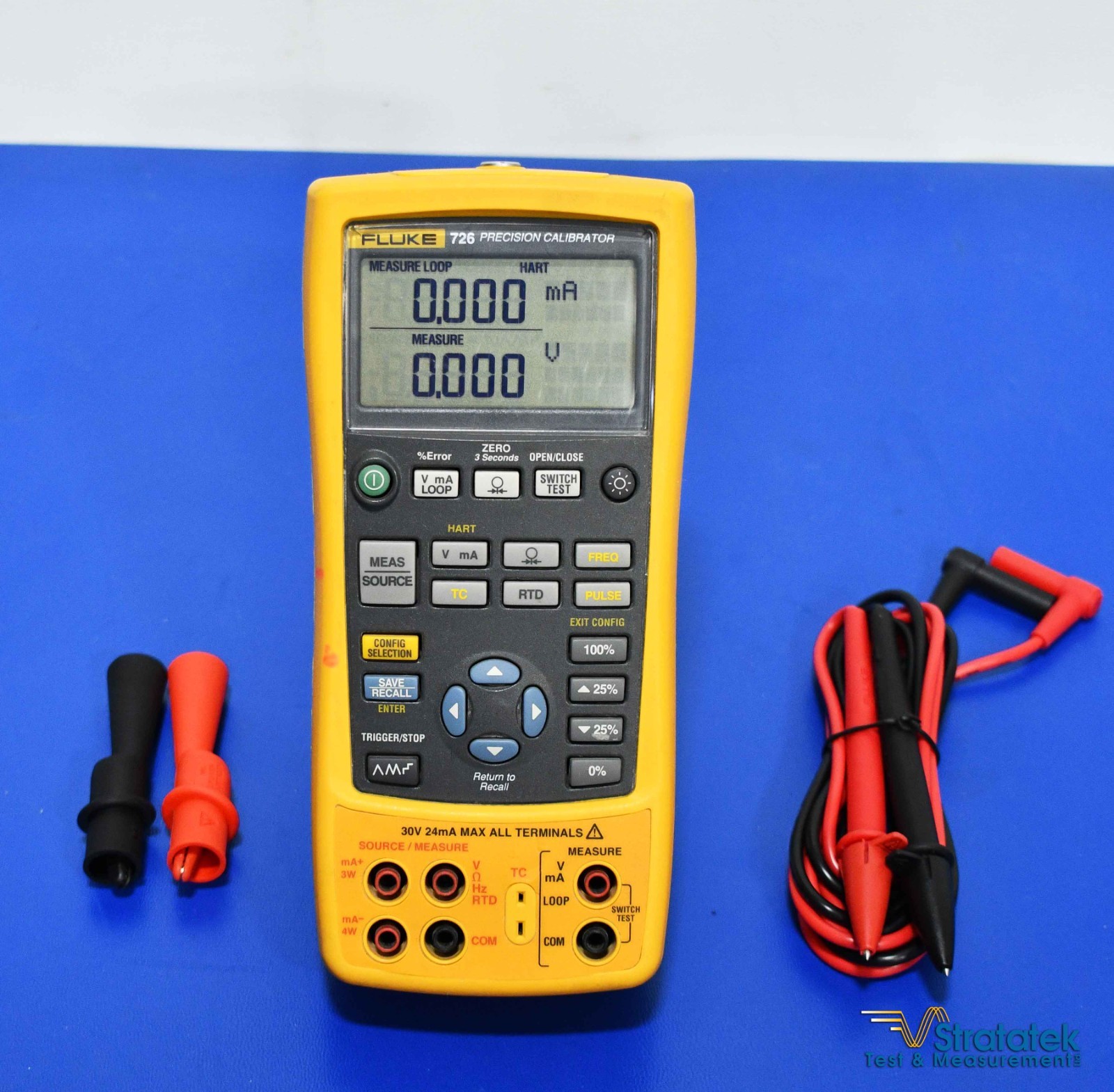 Fluke 726 Multifunction Process Precision Calibrator - NIST Calibrated with Data