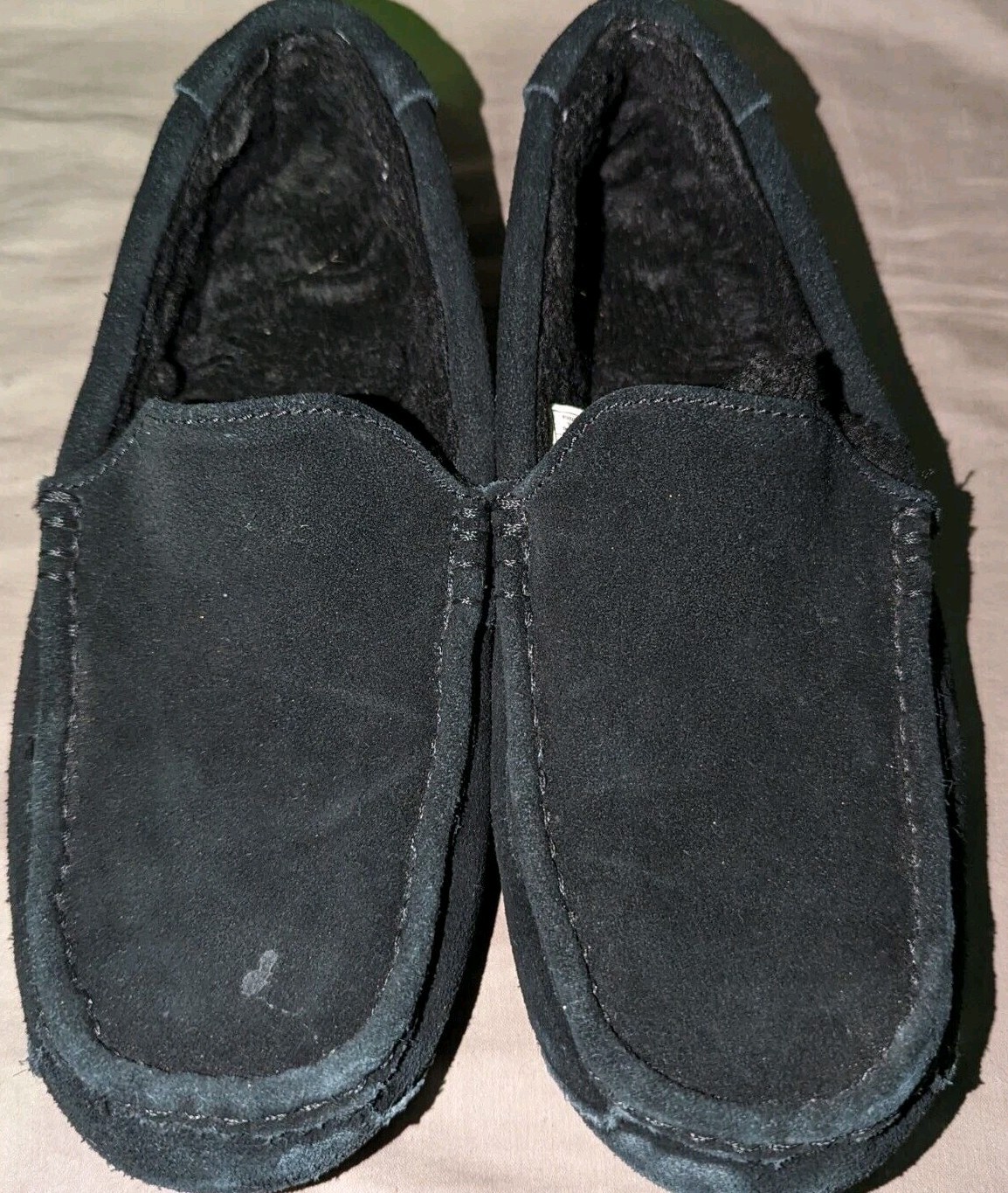 Koolaburra Slippers Mens Size 8 M Black Tipton
