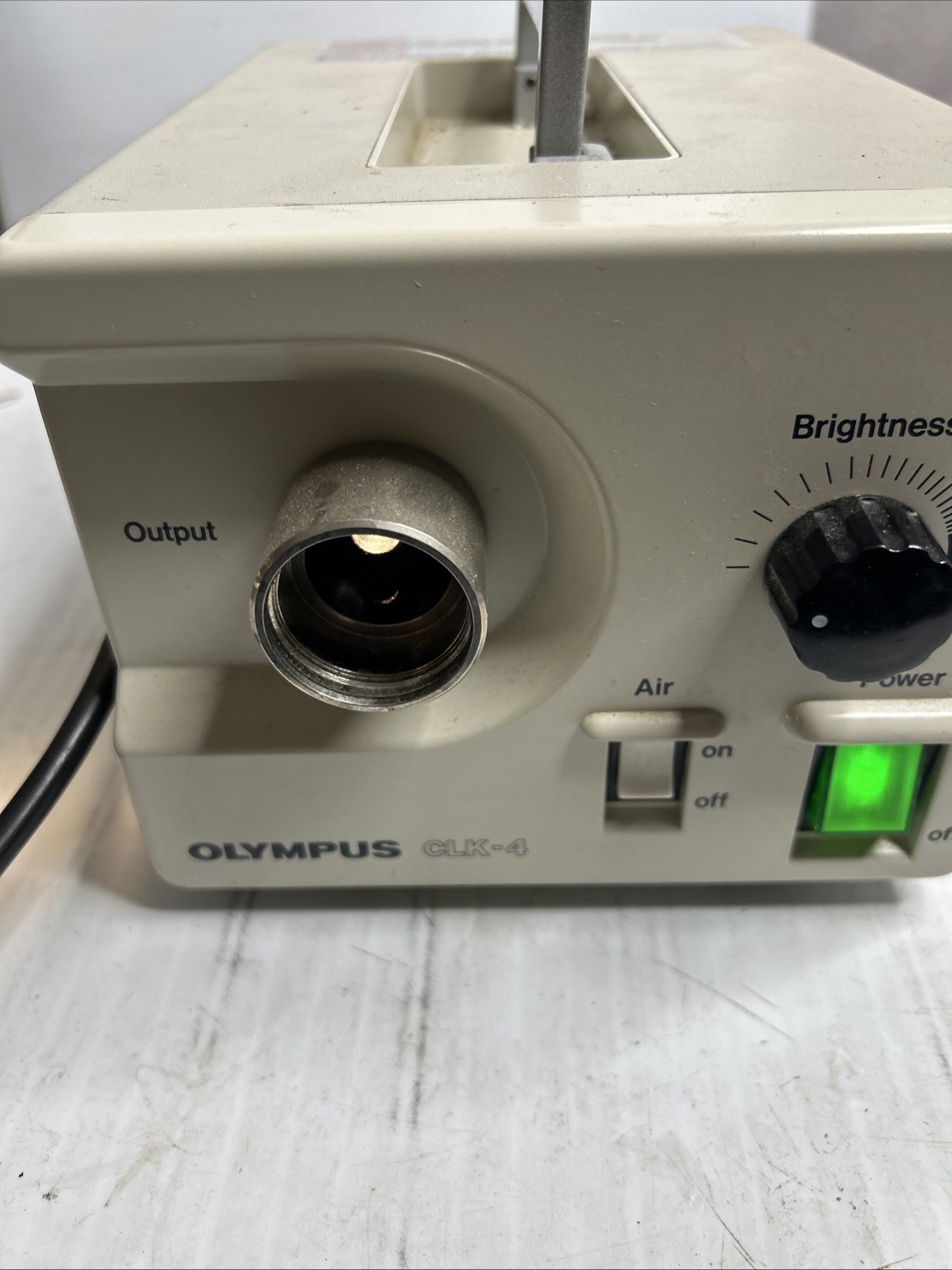 OLYMPUS CLK-4 Endoscopy Surgical Halogen Light Source Illuminator Air Feed VM