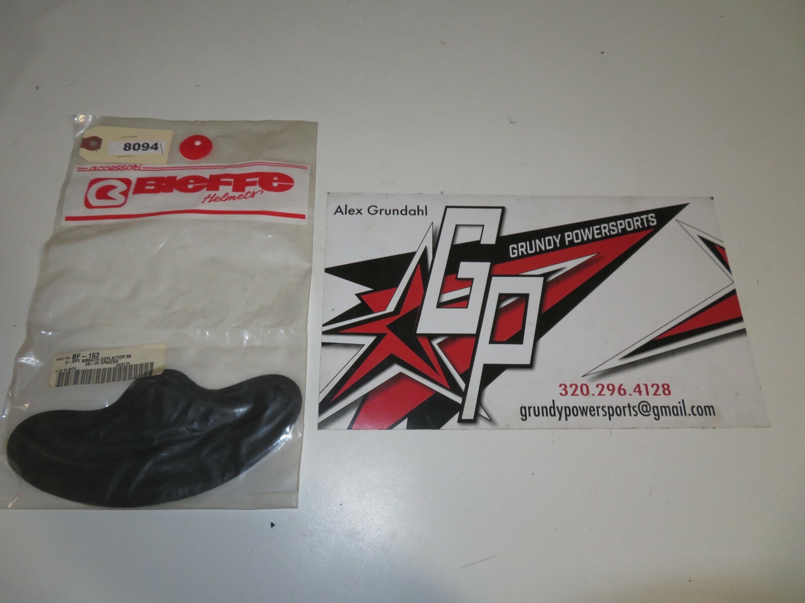 Bieffe - NOS Breath Deflector 98 Qty 1 - BF-163