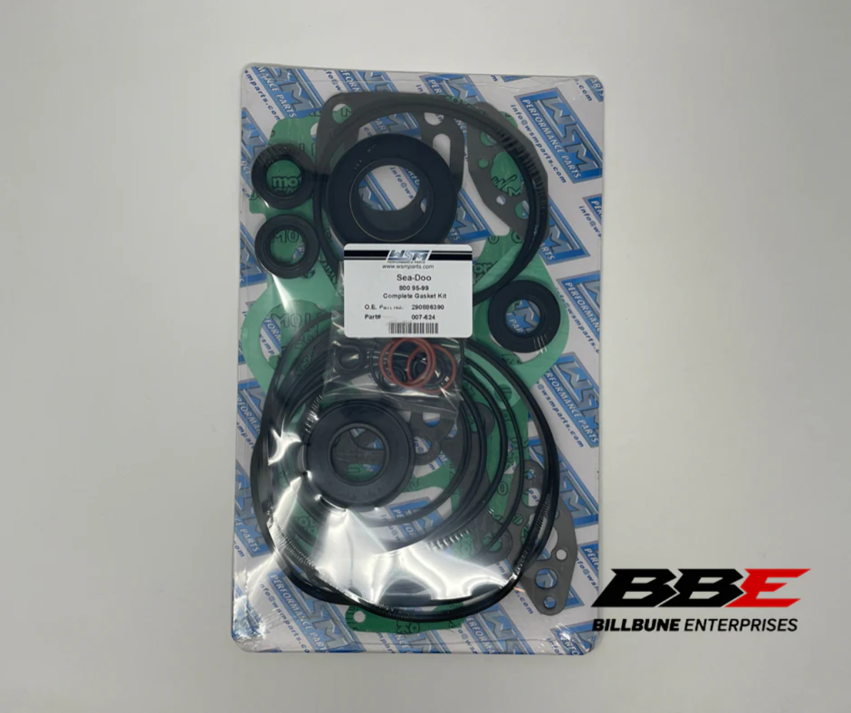 '95-'99 Sea-doo 800 / 787 Carb. Complete Gasket Set With Crank Seals, GSX, GTX