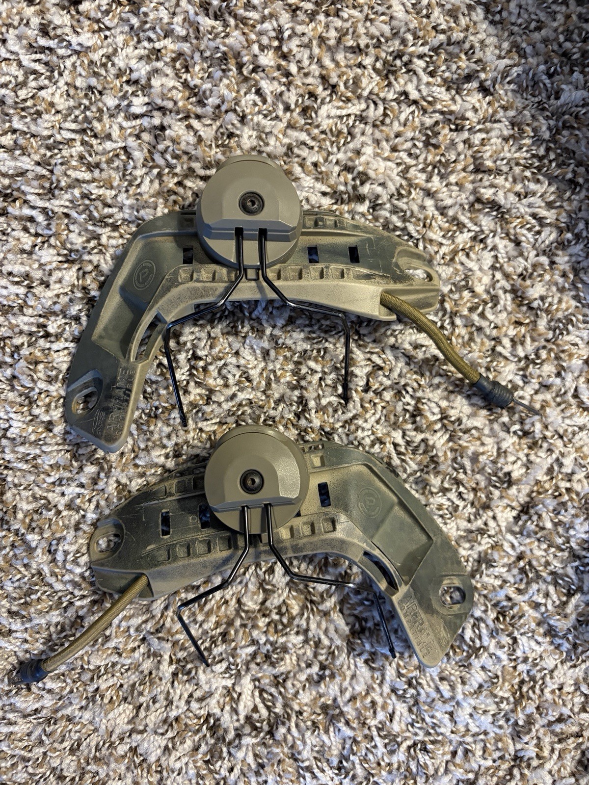 Crye Precision Airframe Arc Rails w/ Knockoff Adapters