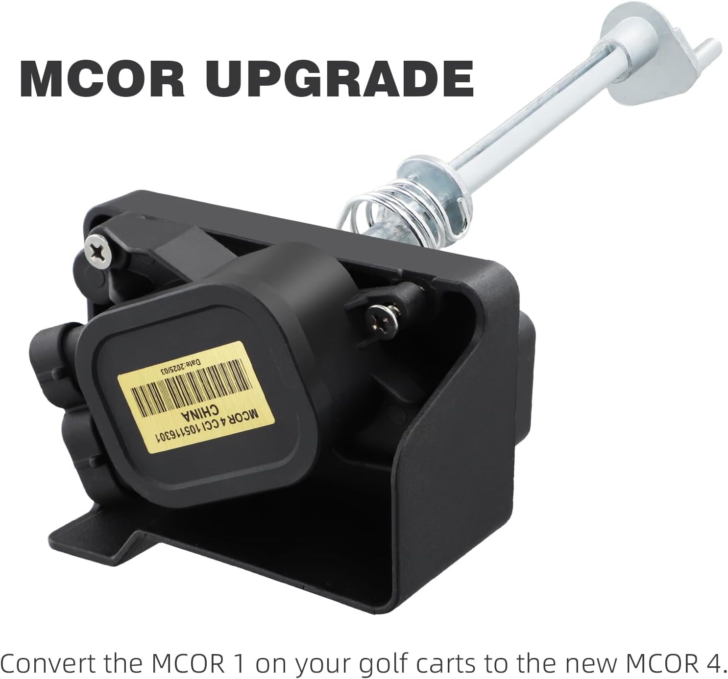 48 V Golf Cart MCOR 4 Throttle Potentiometer, MCOR 4 Conversion Kit Compatible w