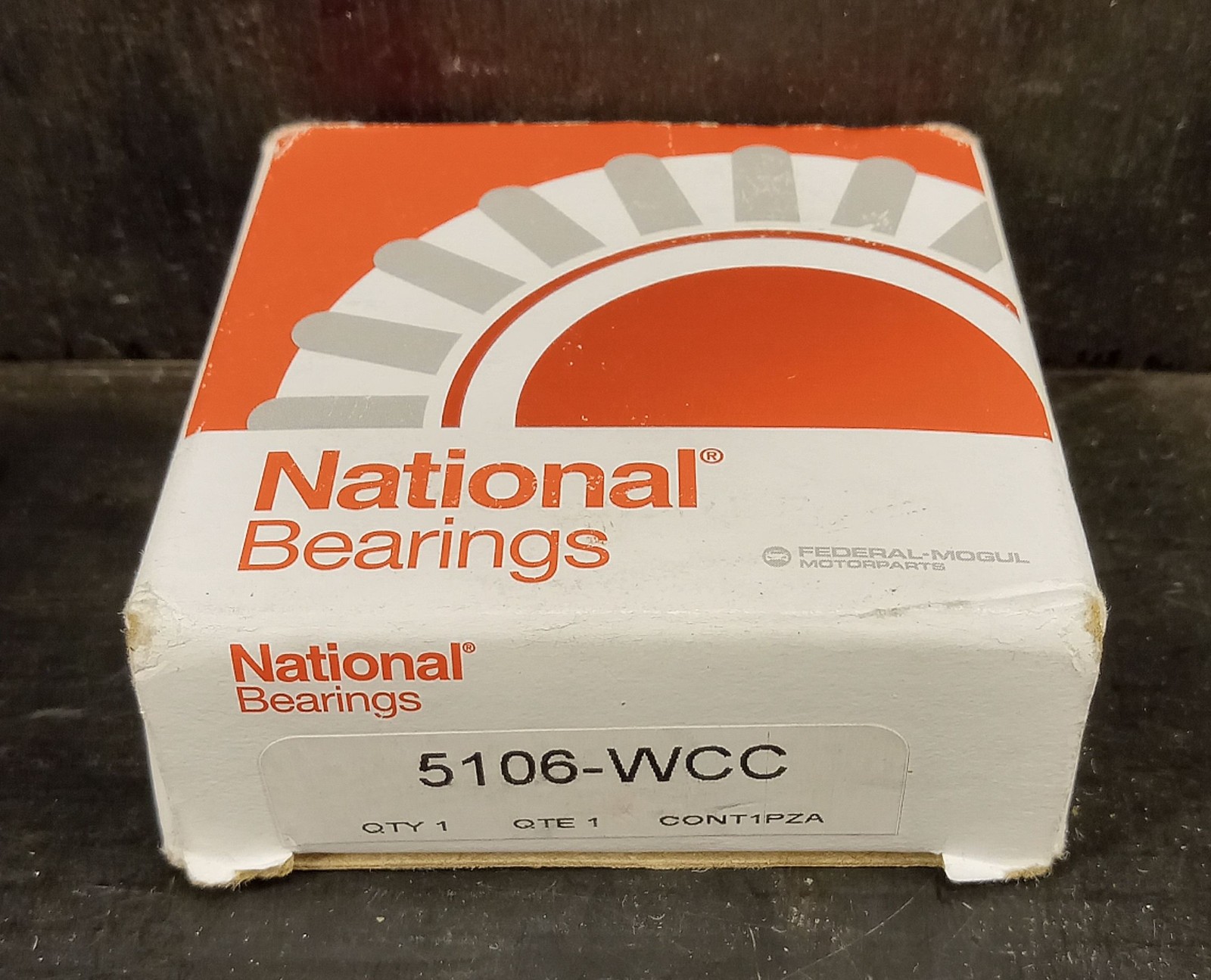 1 NEW NATIONAL 5106-WCC A/C COMPRESSOR CLUTCH BEARING NIB ***MAKE OFFER***