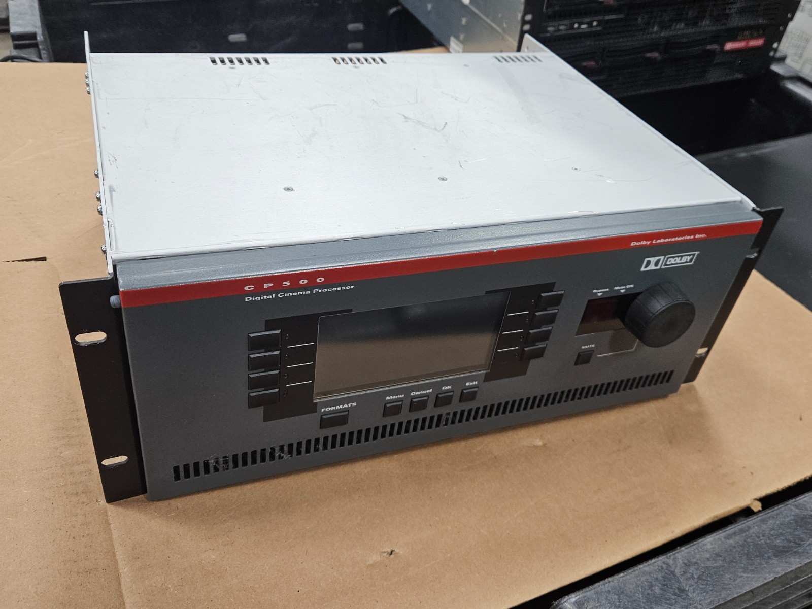 Dolby CP500 Digital Cinema Sound Processor w/Analog/LCD Screen/Self-Contained