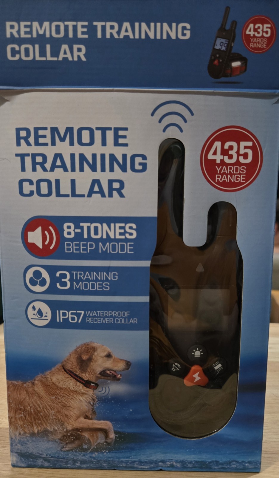 Remote Dog Training Collar Tractor Supply 435 Yards Range Waterproof Adjustable