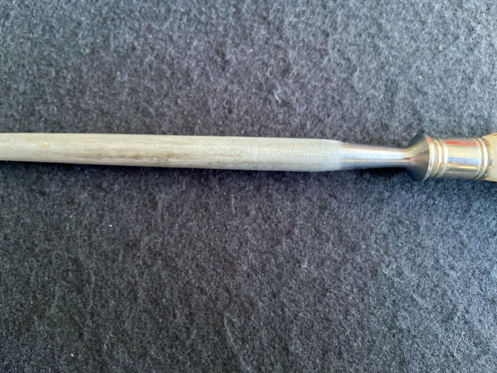 Vintage Bone Antler Handle Knife Sharpener 12 Inch