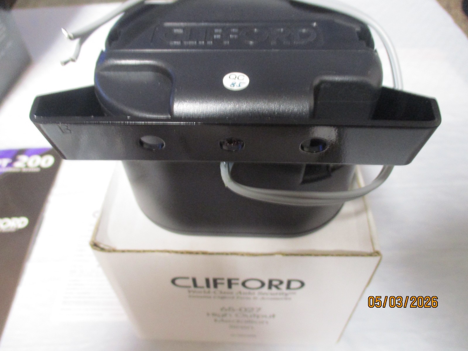 CLIFFORD CONCEPT 200 G4 SECURITY SYSTEM / INTELLIGUARD 7000 G4