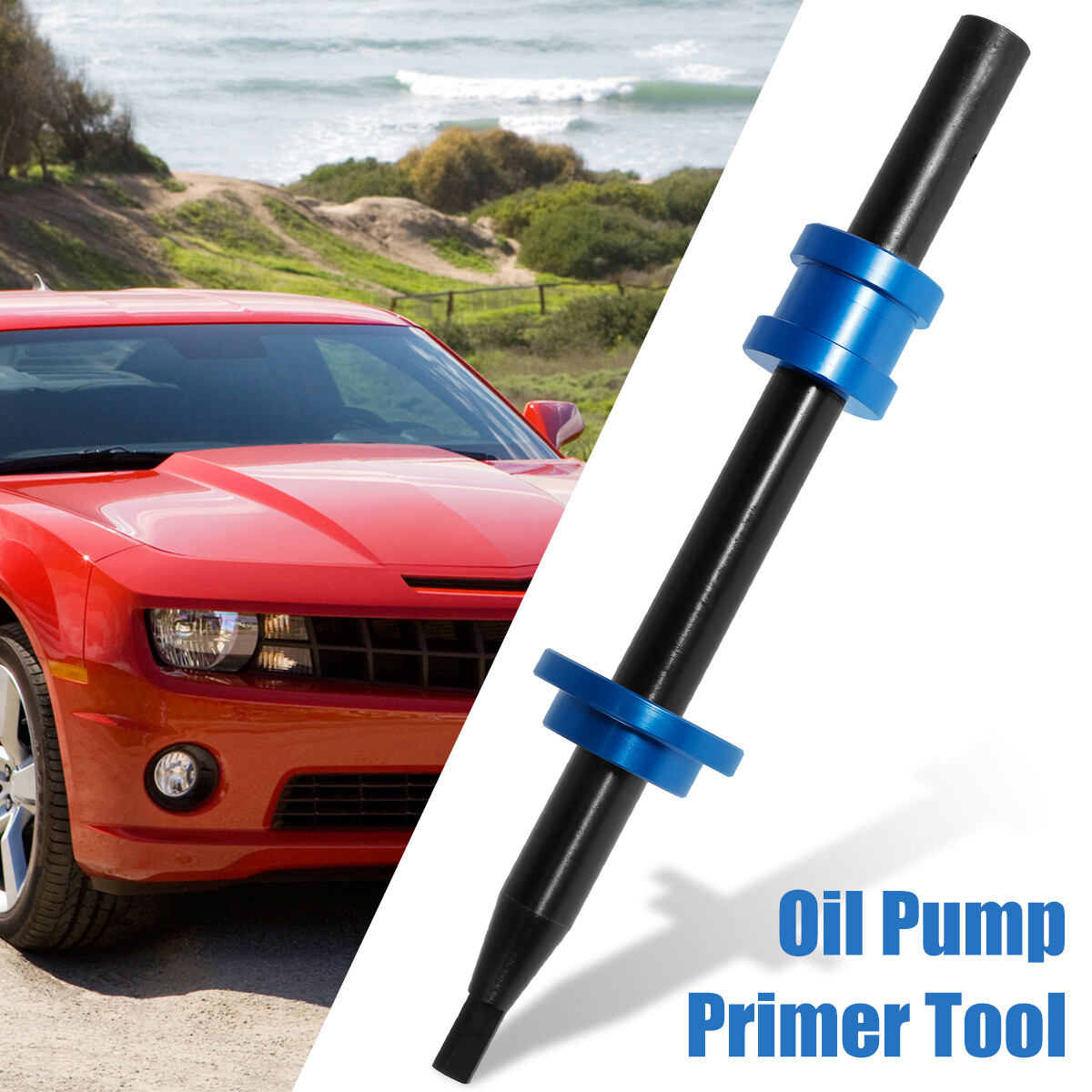 Oil Pump Primer Tool SB Small Block Chevy V6 V8 SBC 350 & BB Big Block Chevy 454