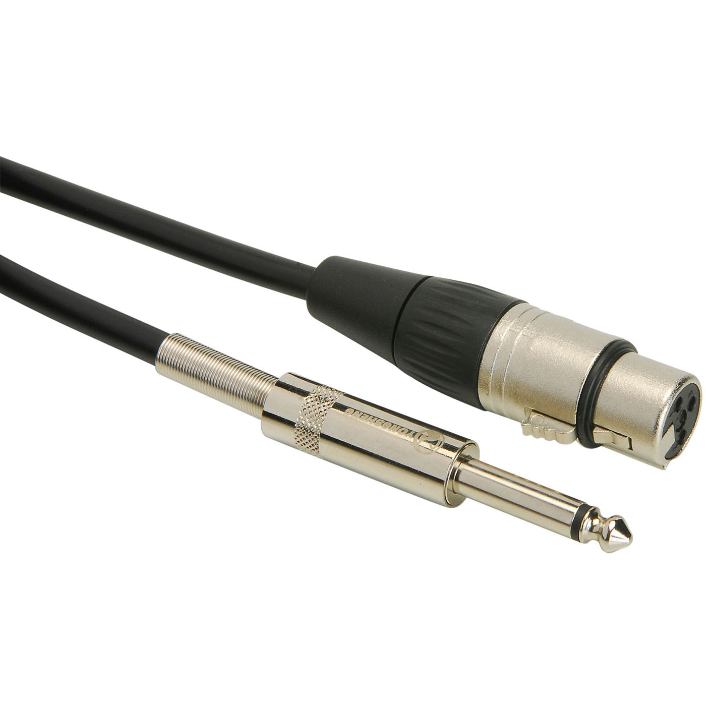 Talent MCQ20 Microphone Cable XLR Female to 1/4" Male 20 ft.