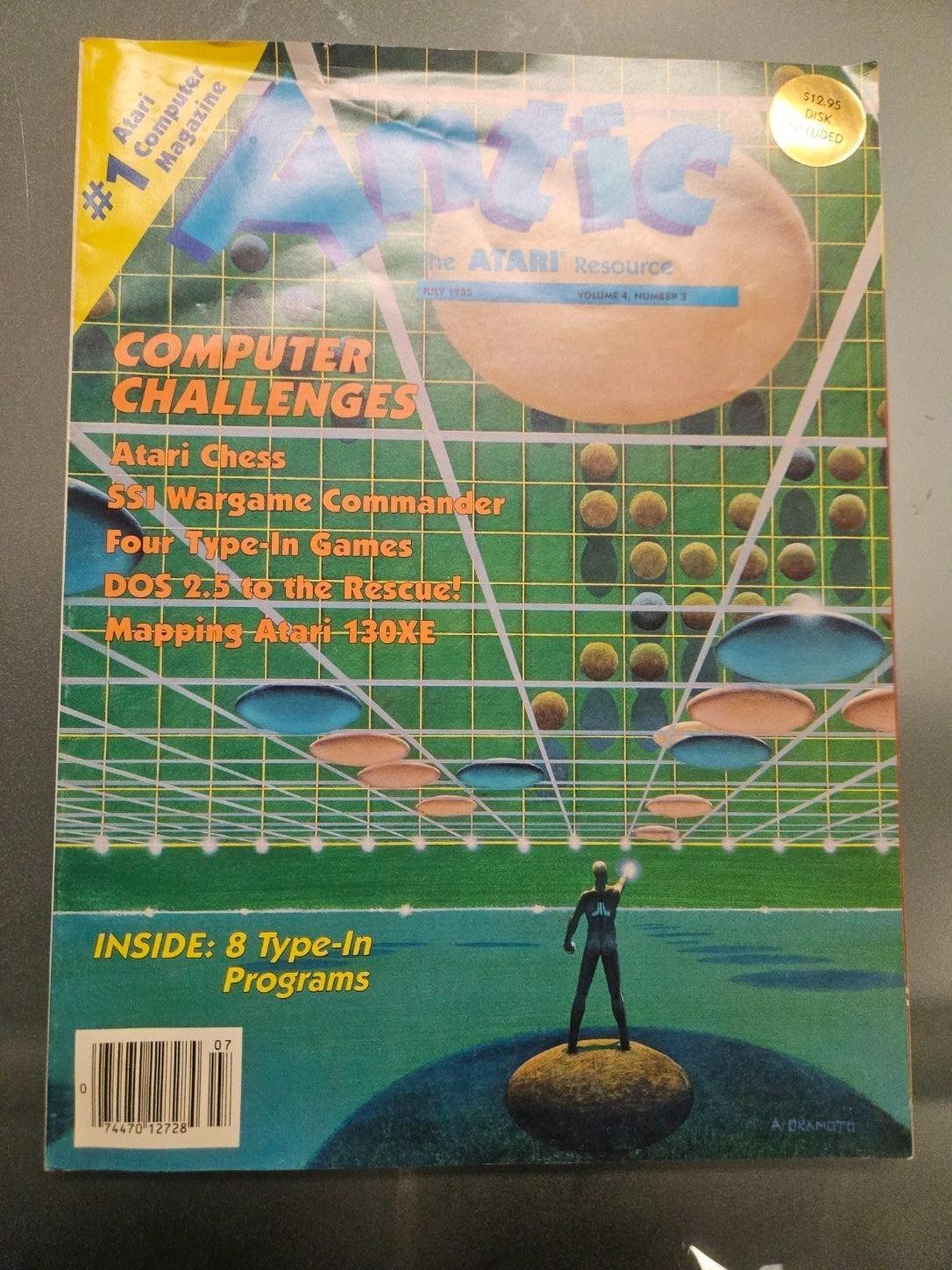 MINT! Antic - The Atari Resource July 1985 Volume 4, Number 3 magazine