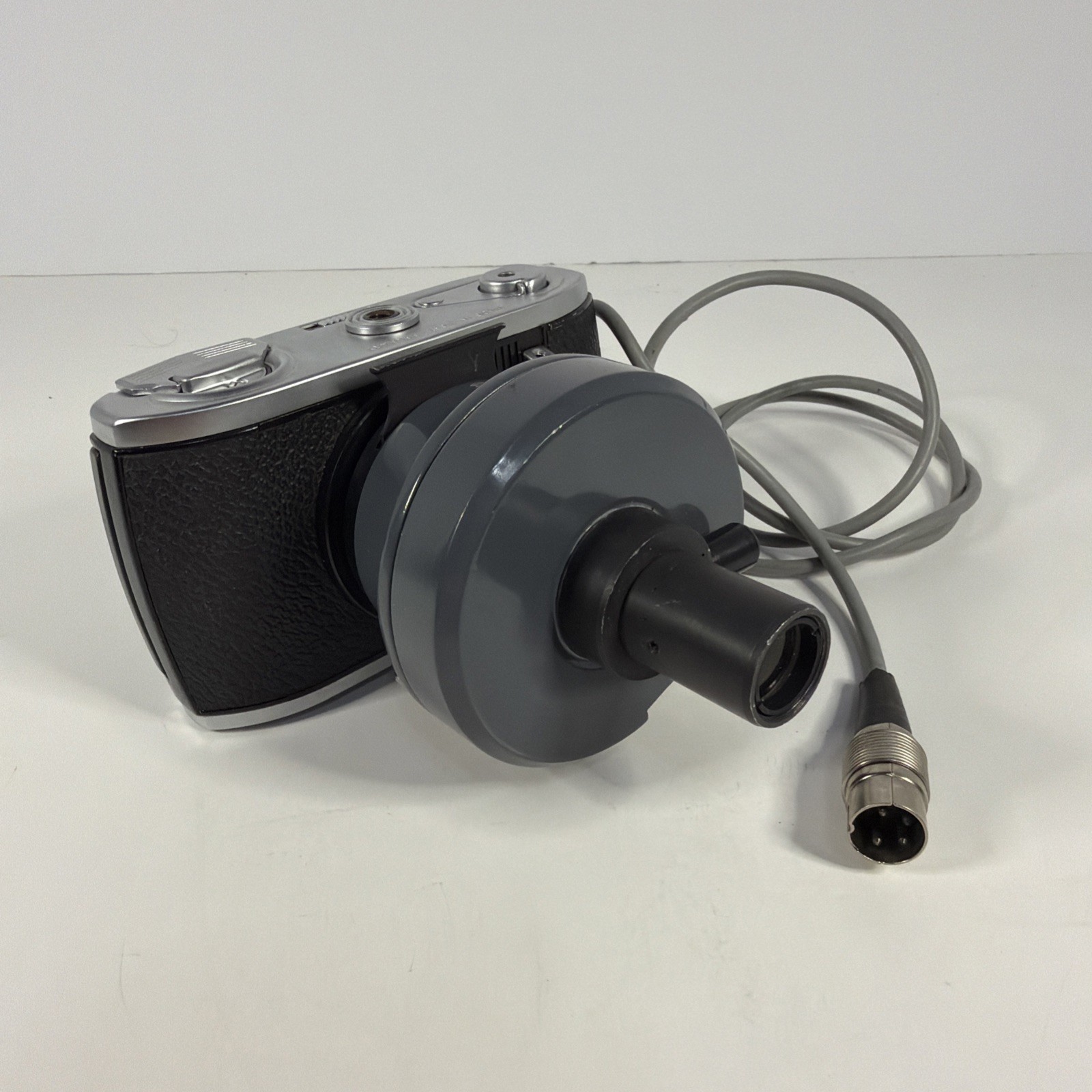 Zeiss Microscope Film Camera Photomicrography Attachment West Germany Untested