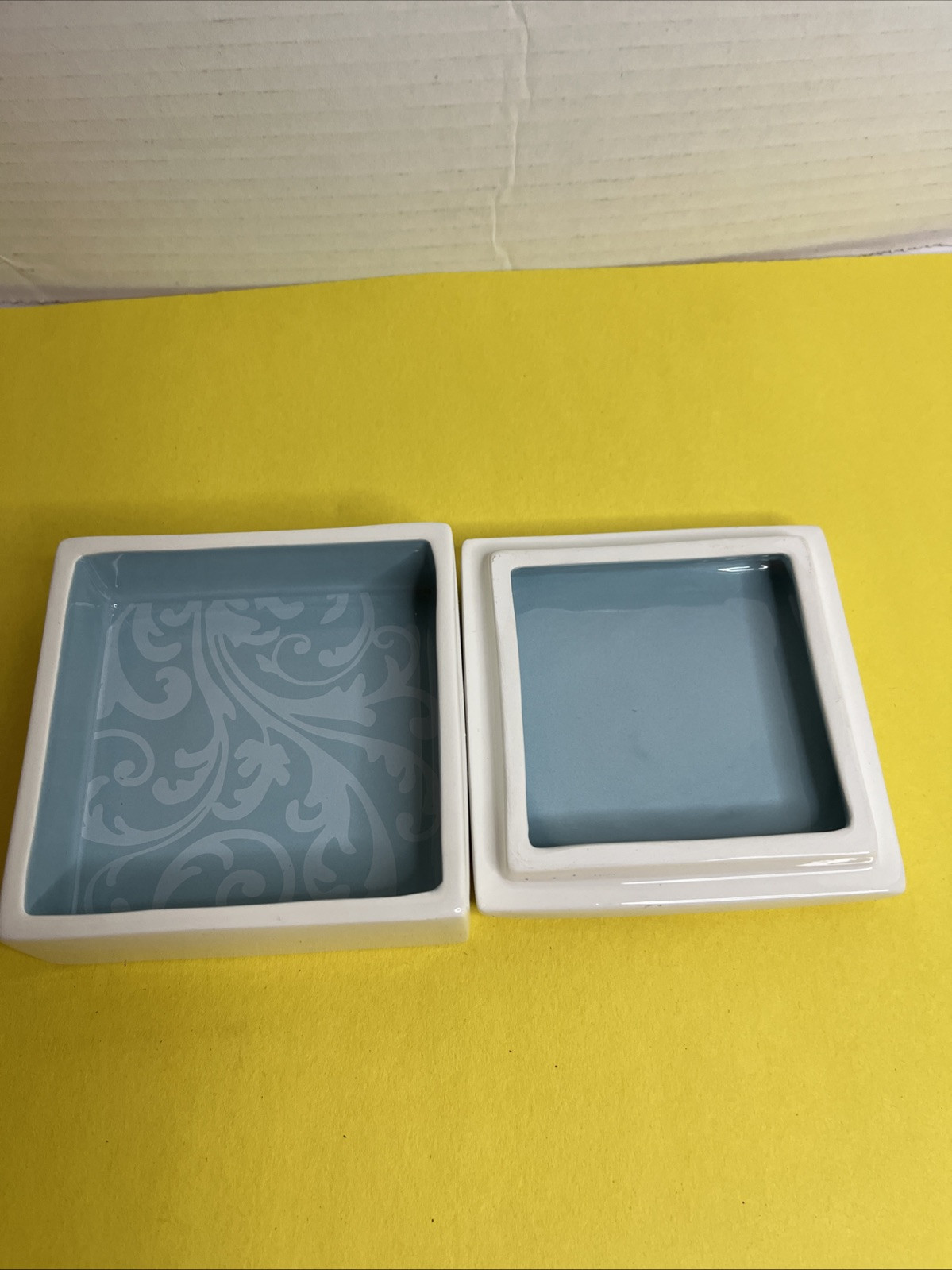 2007 Sonnets Studios Trinket Box FAITH AS FOR ME