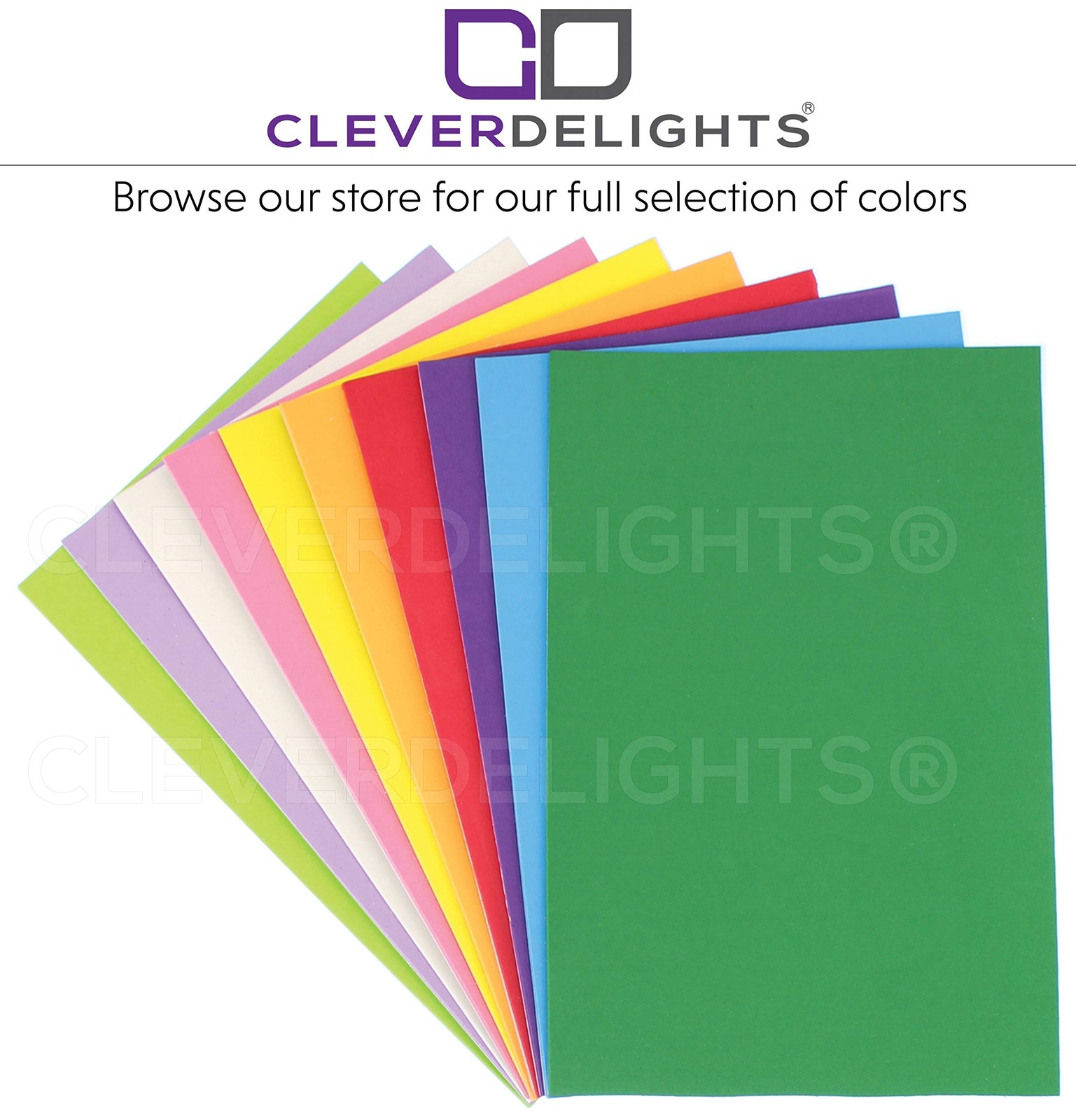 10 Pack - 8" x 12" Foam Sheets - White - Large Self Adhesive Craft Sheets