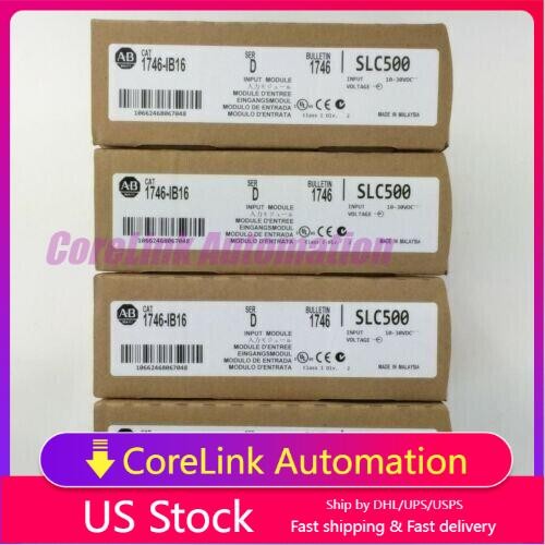 1746-IB16 New Factory Sealed 1746IB16 SER C SLC 500 Digital Input Module PLC