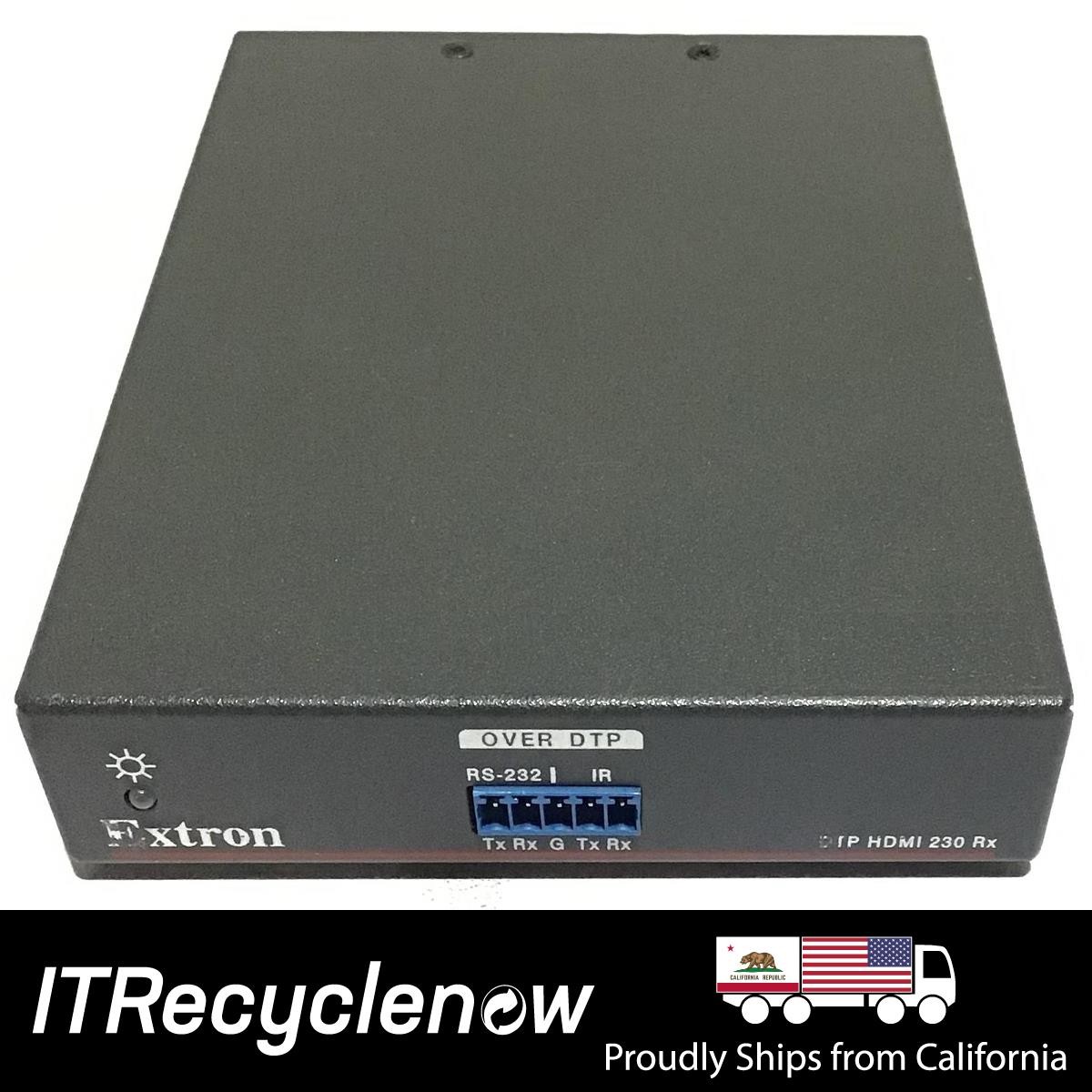 Extron HDMI Video Extender DTP HDMI 230 – 230ft Distance HDCP Compliant | No PSU