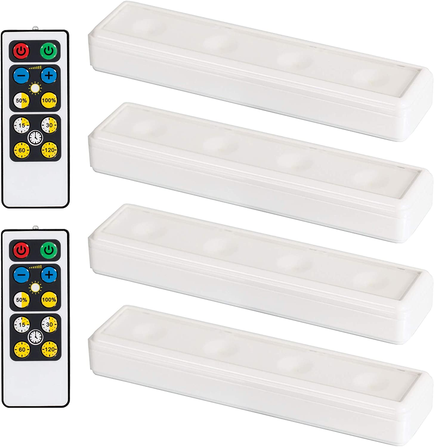 Wireless LED Stick on Light, under Cabinet Lights Battery Operated, under the Co
