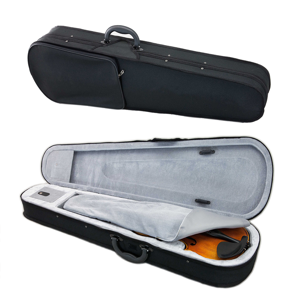 **GIFT PACKAGE** 4/4 Solid Wood Student Violin w Case Bow Rosin String Tuner