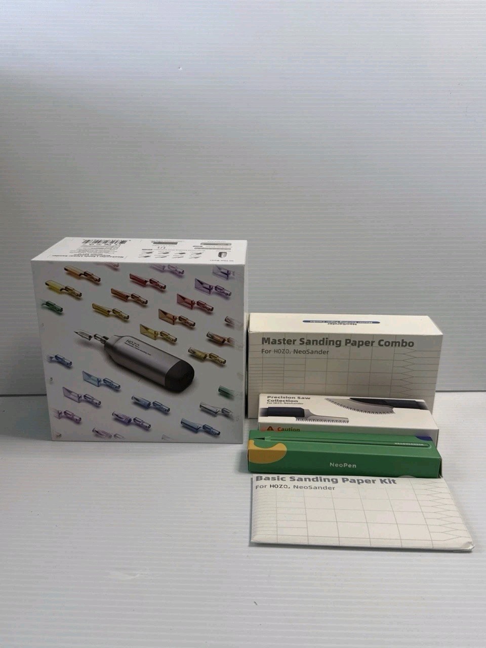 HOZO NeoSander Sonic Linear Sander Premium Combo S01-U + Accessory Kit New