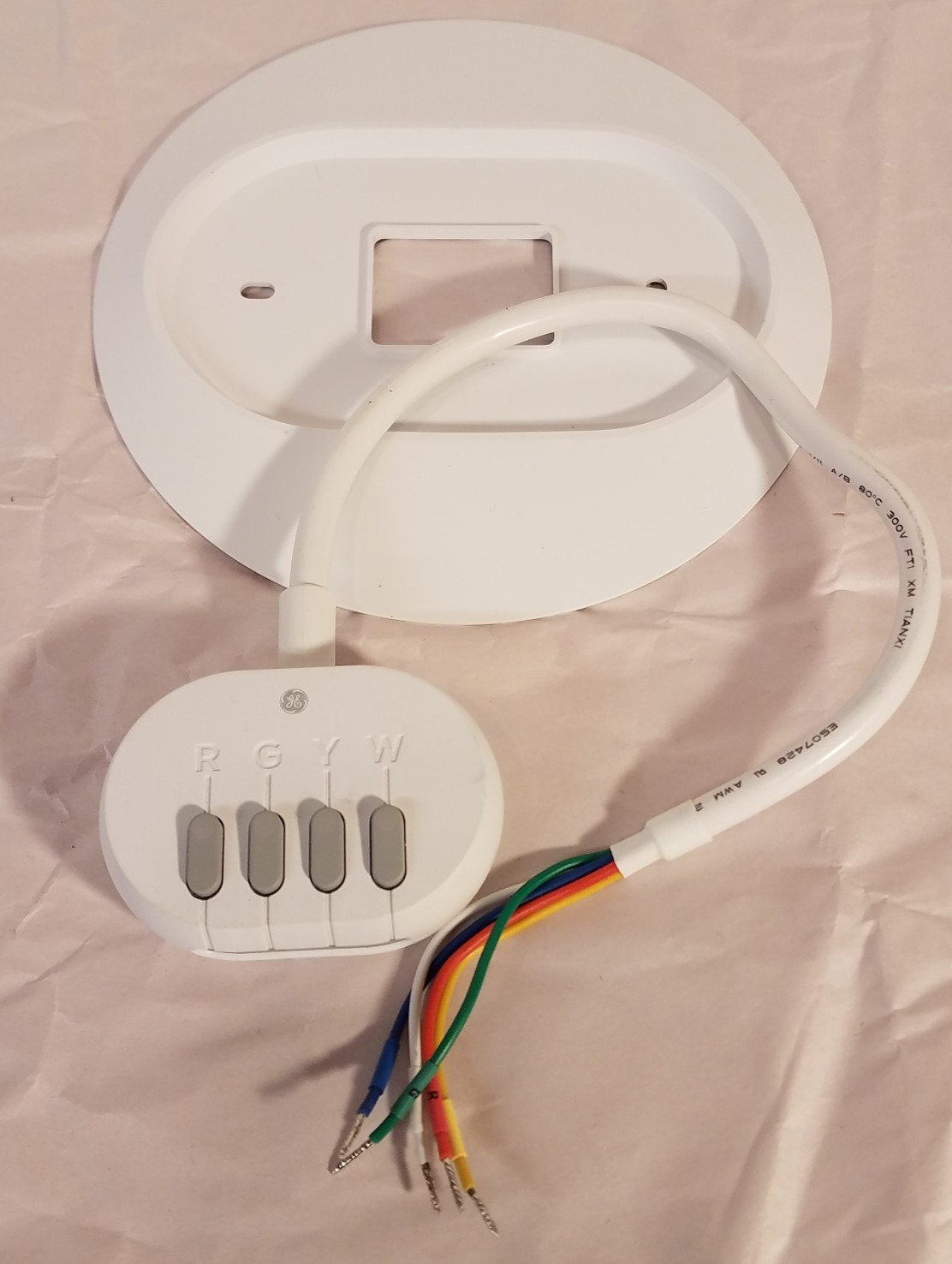 GE CYNC Power Extender Kit  plus thermostat backing plate