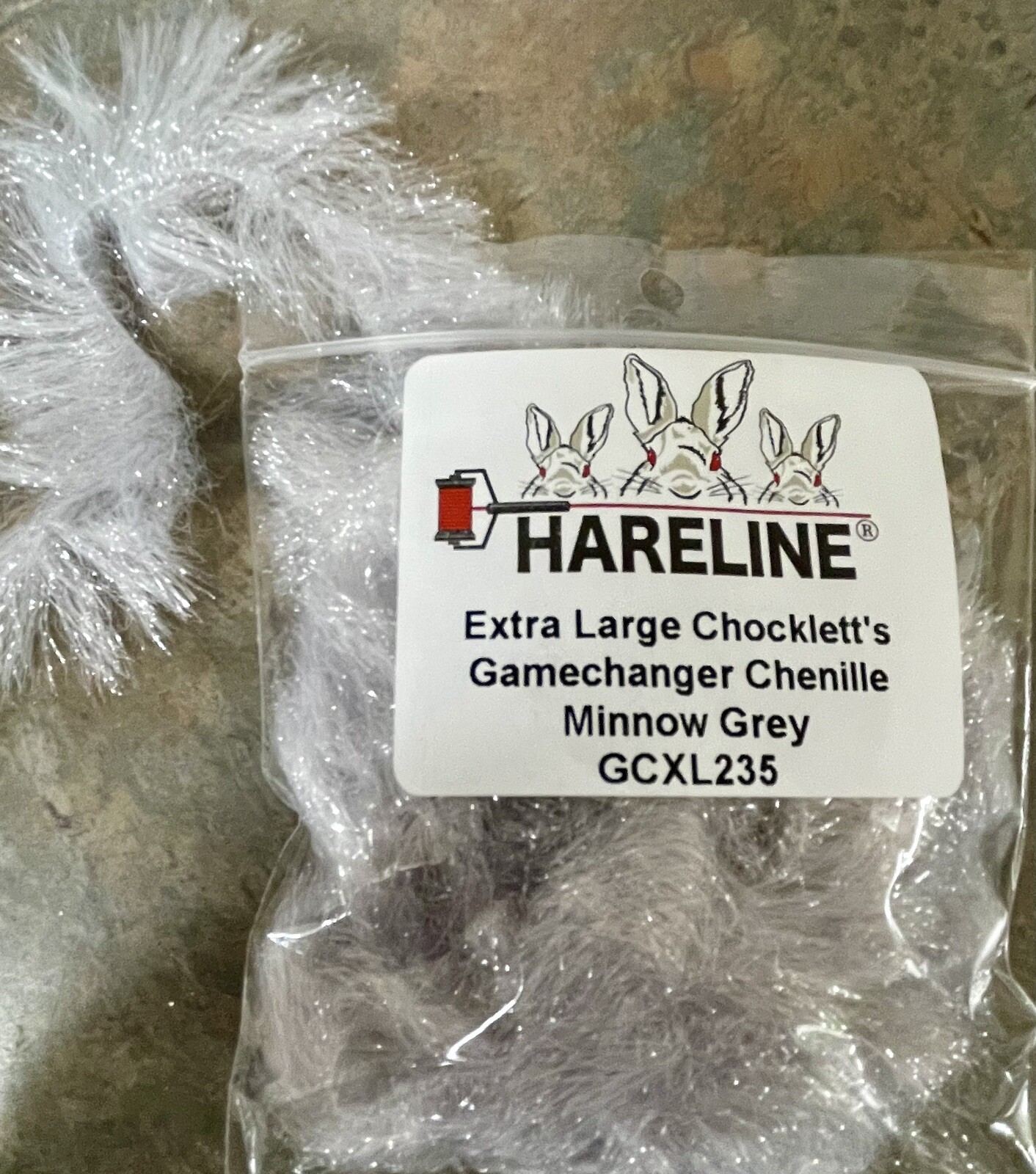 EXTRA LARGE CHOCKLETT'S GAME CHANGER CHENILLE. FLY TYING GAMECHANGERS. 10 COLORS