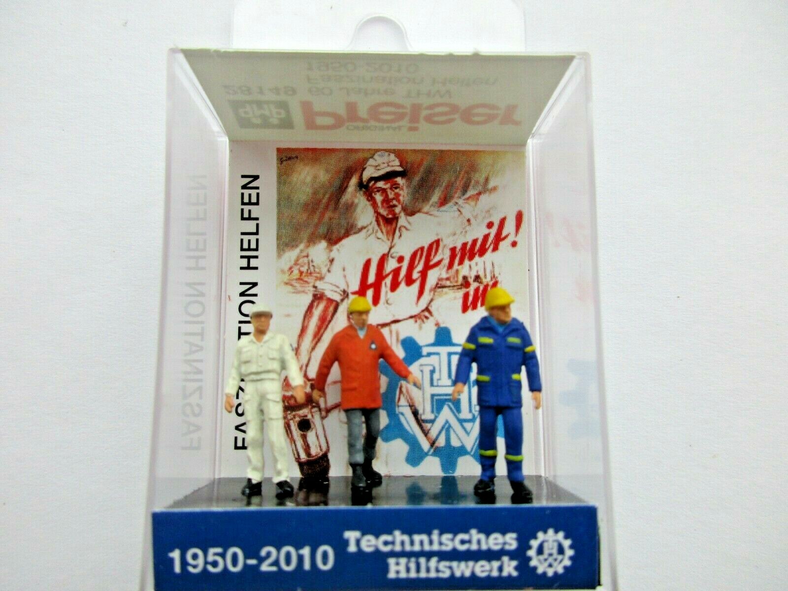 Preiser HO - Emergency Response Management Team #28149 (NIB)