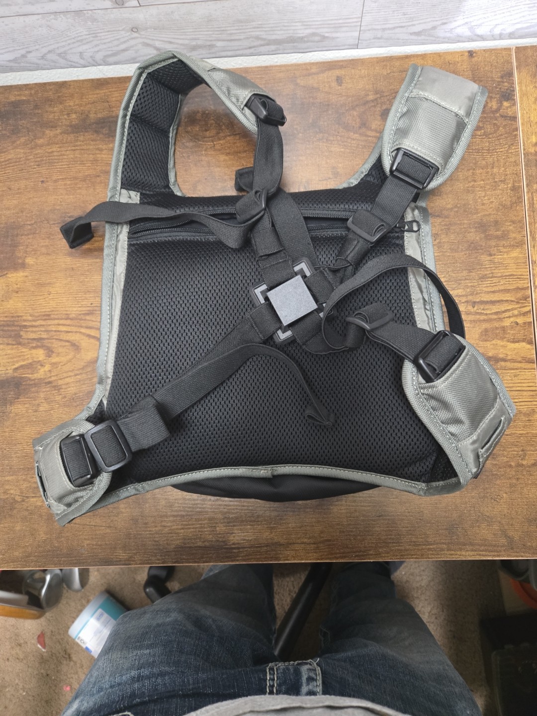 Cabela’s River Guide X 3 Fly Fishing Backpack Front Back Padded NICE!