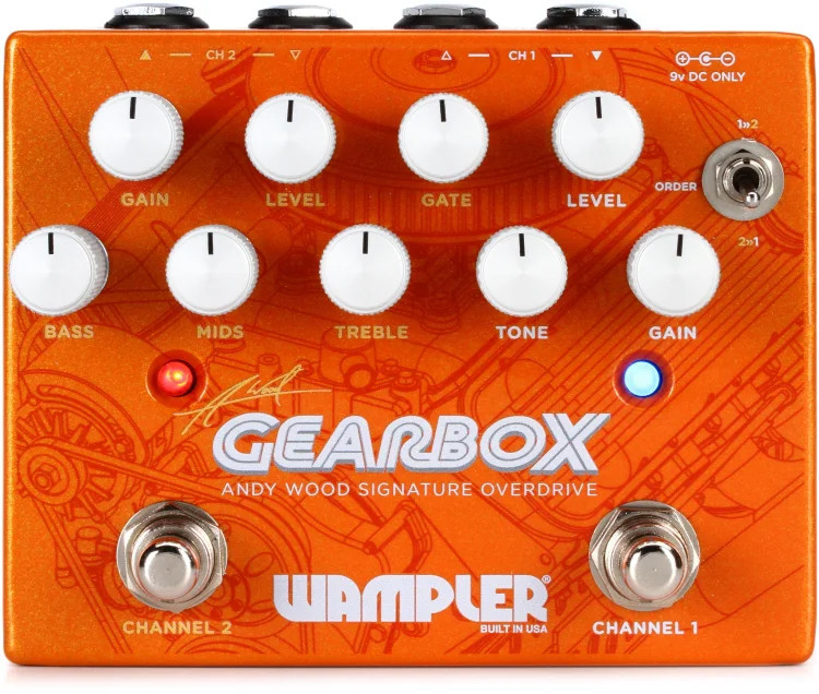 Wampler Gearbox - Andy Wood Signature Overdrive Pedal