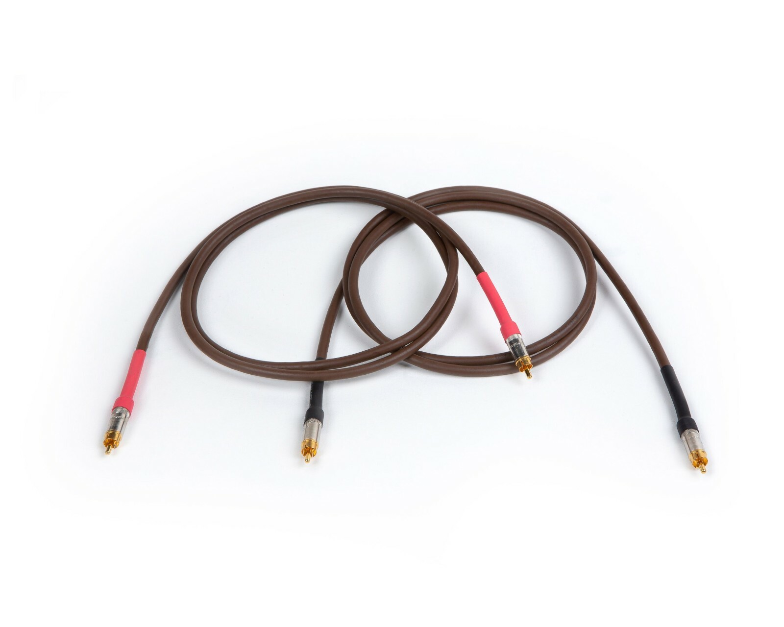 Belden 8402 with Switchcraft 3502AAU, HI-FI RCA Interconnect Cable Pair.