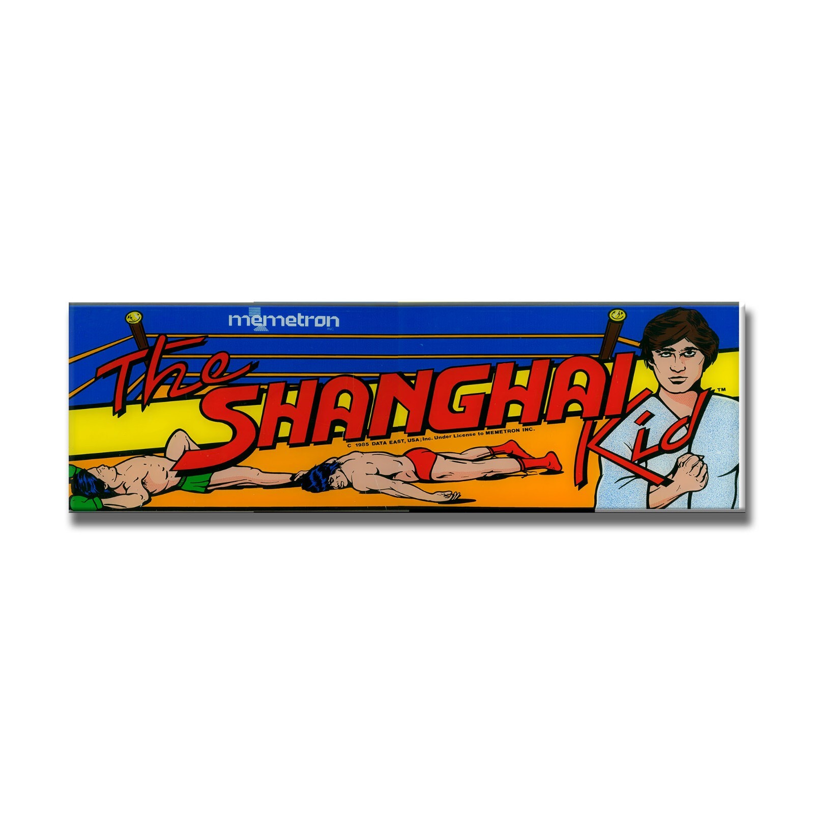 The Shanghai Kid Premium Arcade Marquee For Restoration Backlit Sign