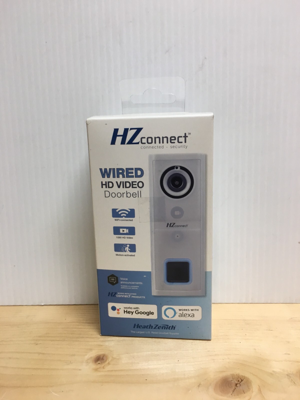 Heath Zenith SL-9601-00 Black/Gray Plastic Wired Smart Doorbell Motion Sensor