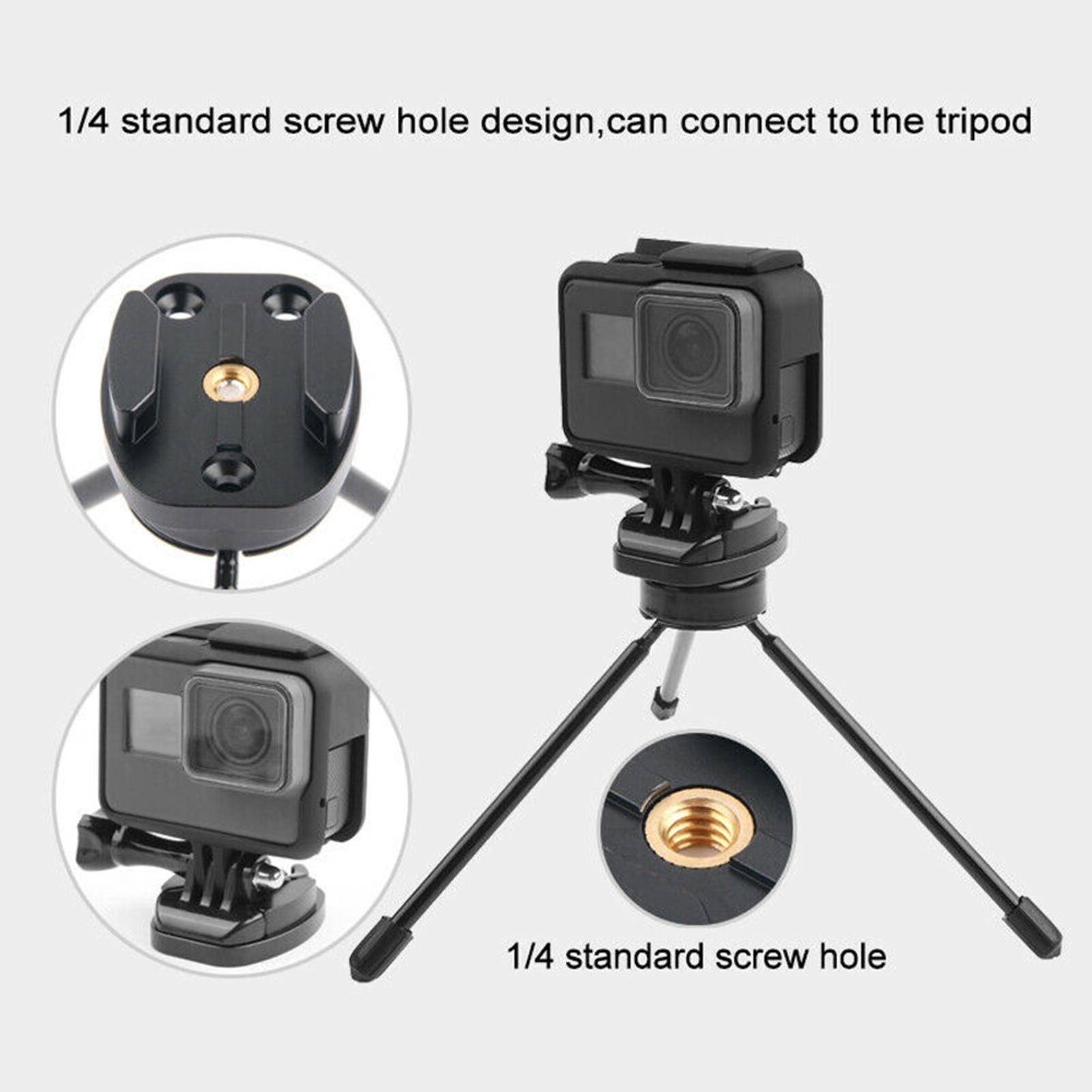 Universal 1/4in Screw Aluminium Camera Quick Release Plate Tripod Mount Bracket