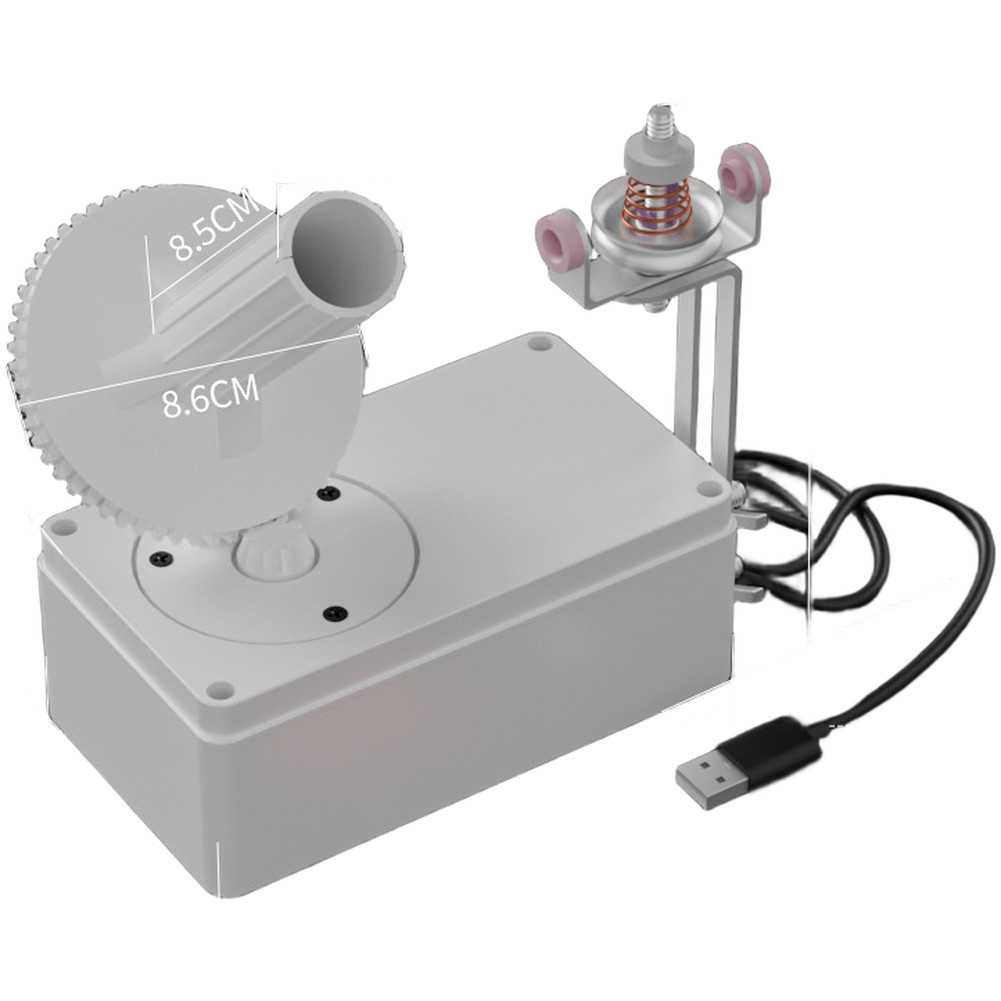 Acrylic and Plastic Yarn Winder with USB Interface and Speed Regulation Knob