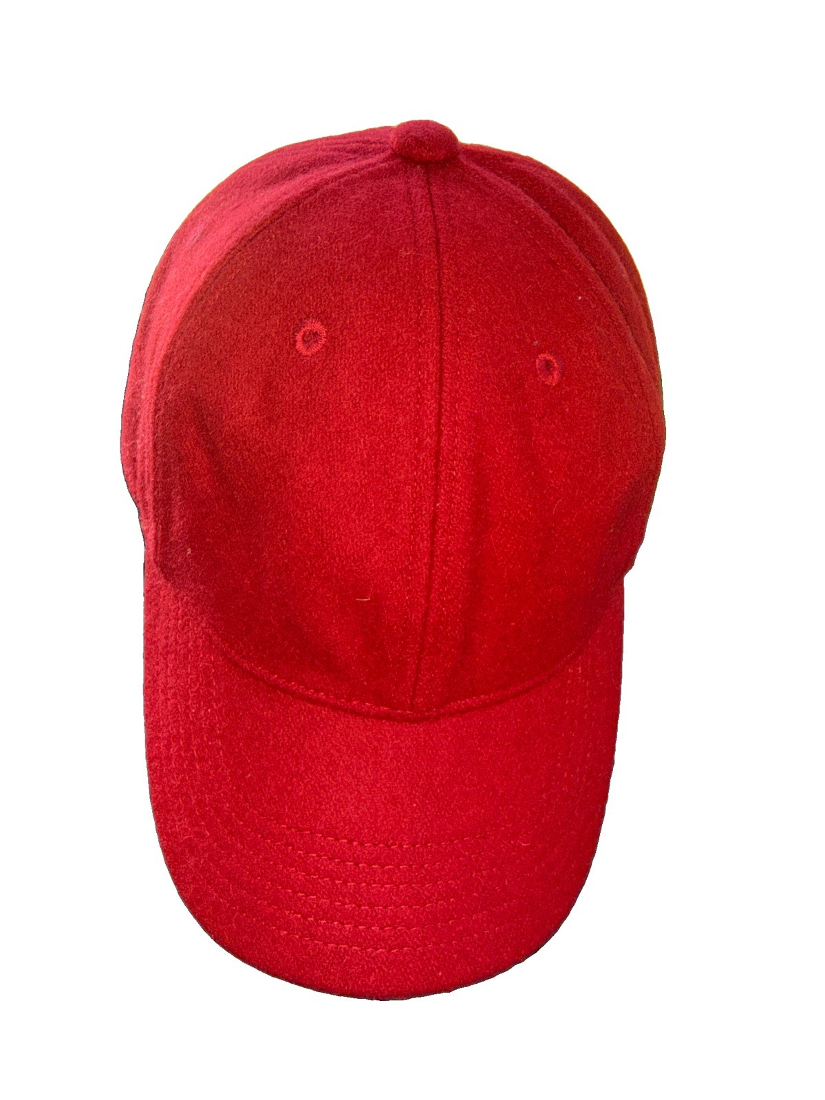 Red Wool PolyesterHat Cap Strap Buckle GADIEMKENSD Brand 60% Wool Size M/L