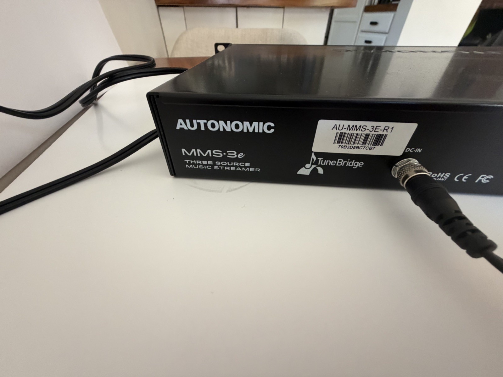 Autonomic AU-MMS-3E-R1 Three Source Music Streamer