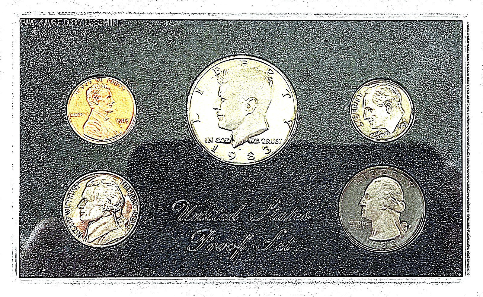 1983-S PROOF SET / EXTREMELY RARE / HARD TO FIND / UNC / ONLY (3,138,765) MINTED