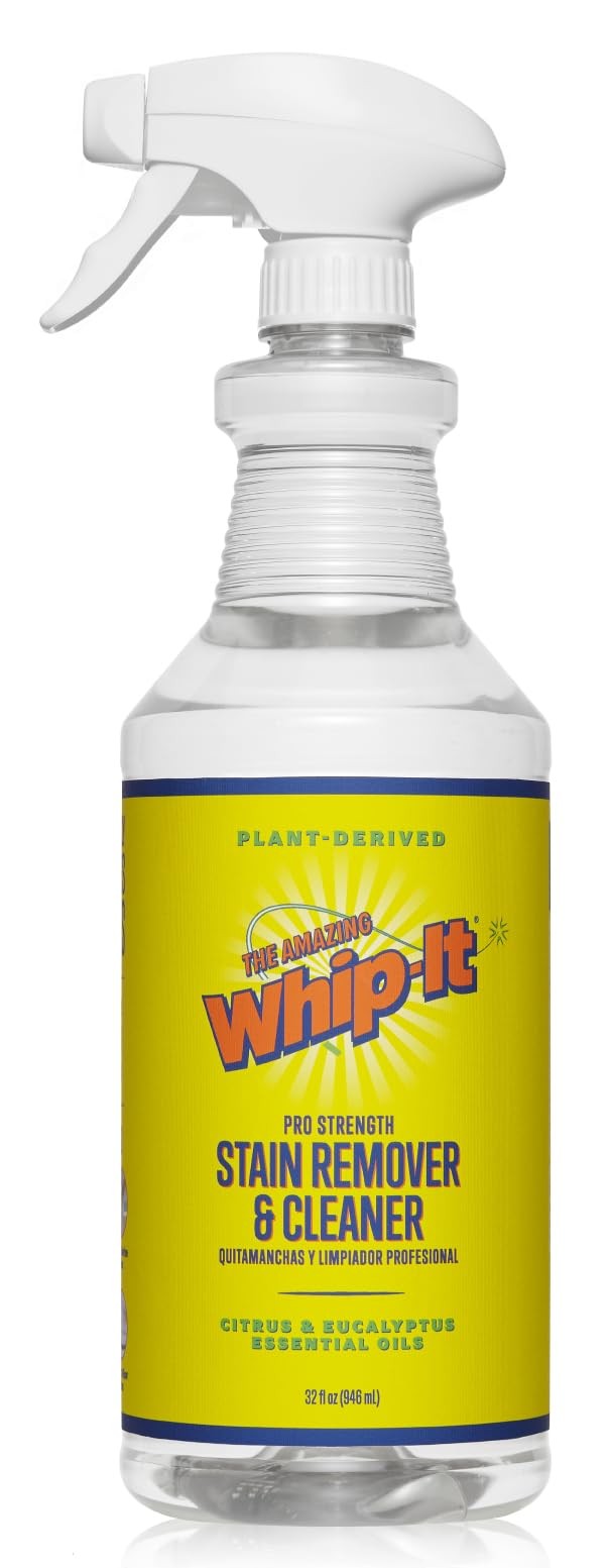 Whip It Cleaner, Multi Purpose Stain Remover 32 Fl Oz (Pack of 1)