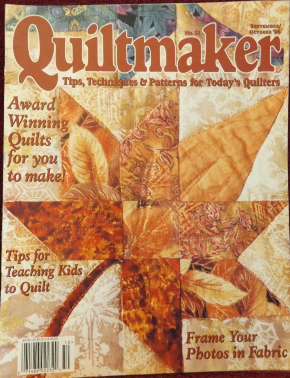 Quiltmaker September/October ‘96  (No. 51) Vol. 15 No. 2