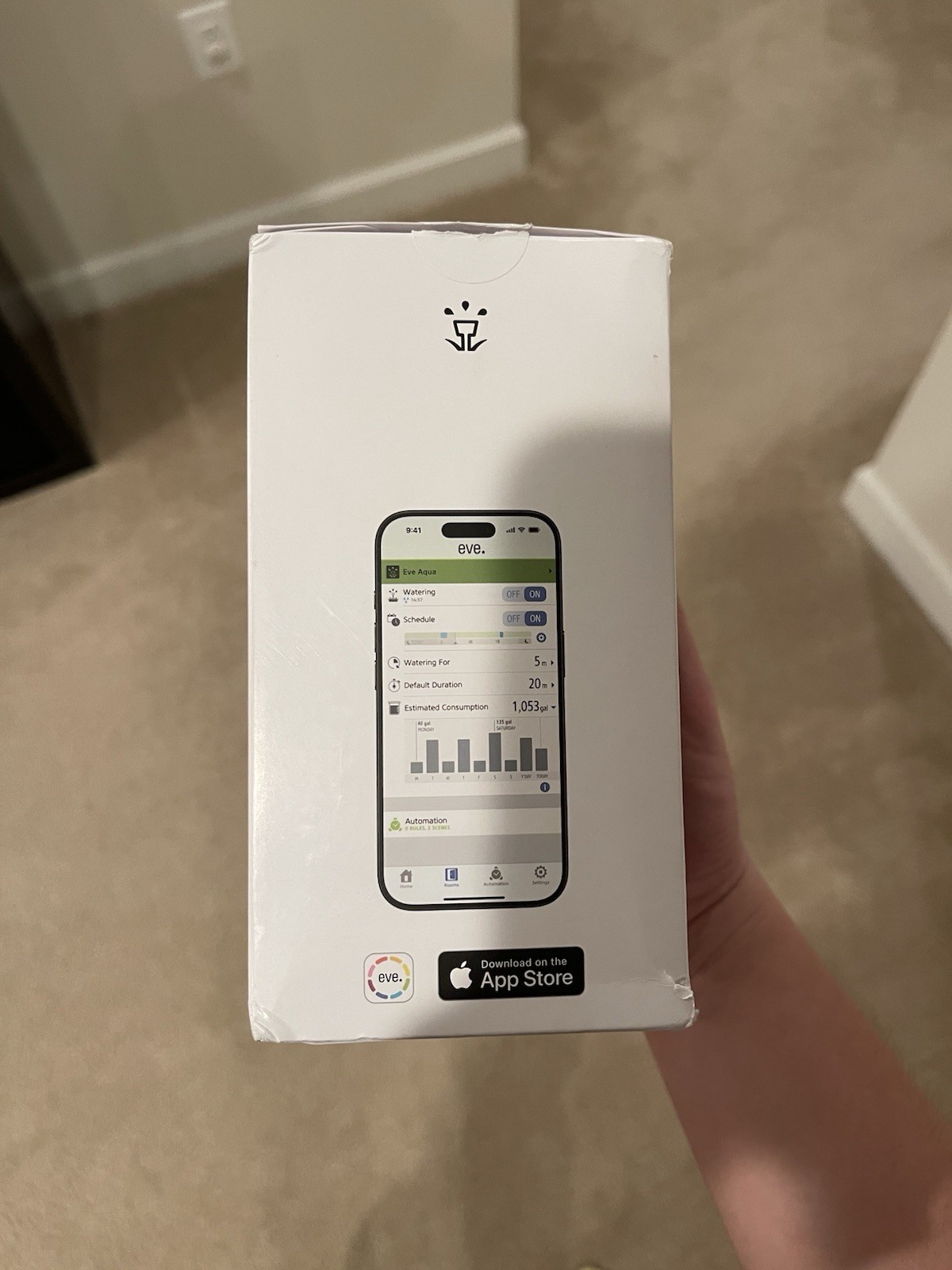 Eve Aqua Smart Water Controller - New Open Box