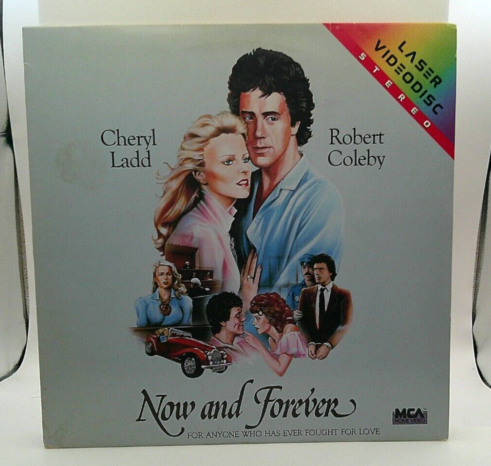 NOW AND FOREVER (1983) LASERDISC MCA HOME VIDEO CHERYL LADD ROBERT COLEBY