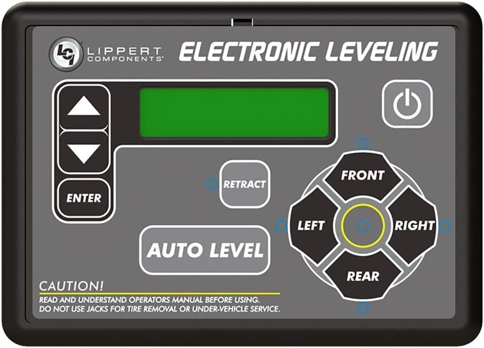 LIPPERT COMPONENTS 421484 GROUND CONTROL TT LEVELING TOUCHPAD *D11