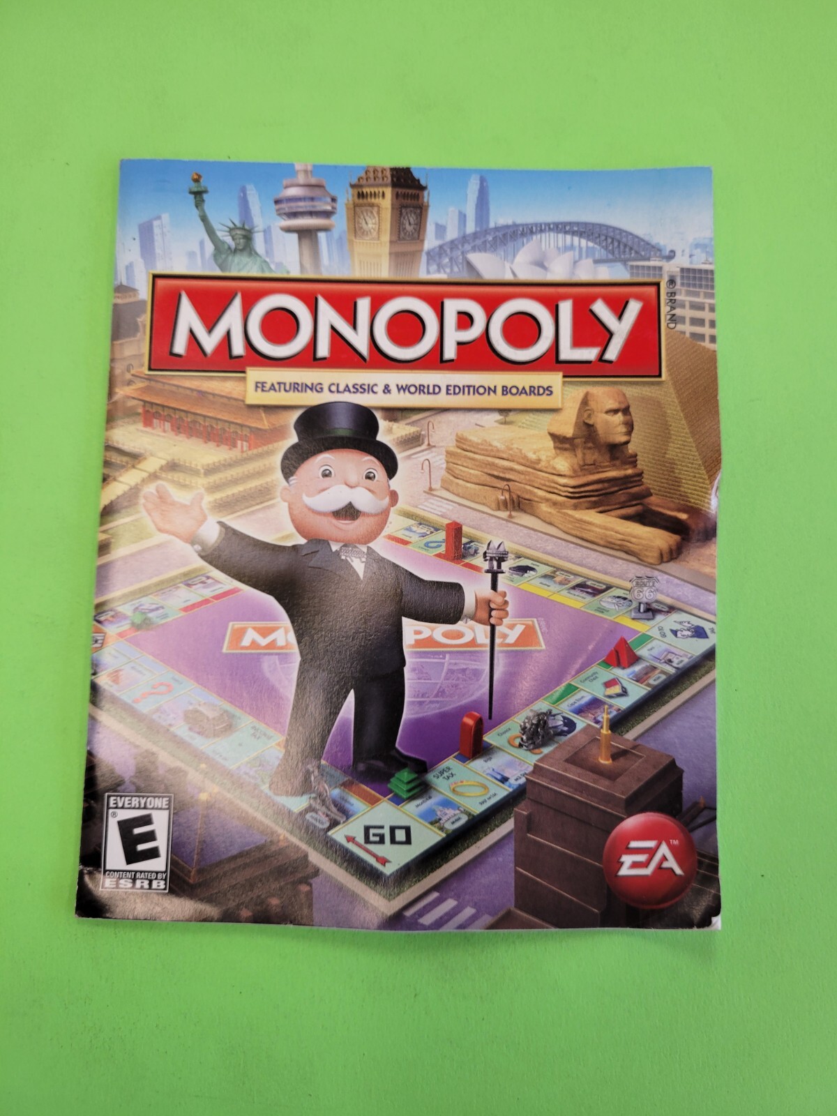 Monopoly (Sony PlayStation 3, 2008) complete Manual