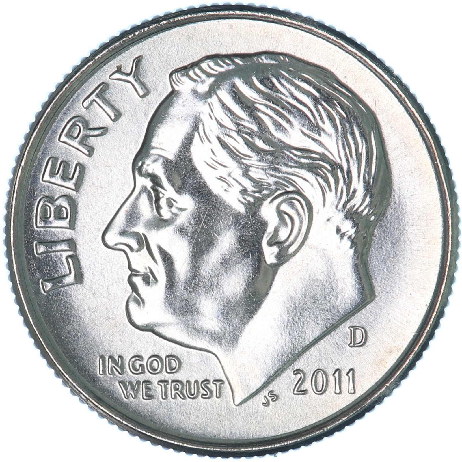 2011 D Roosevelt Dime Gem BU US Coin
